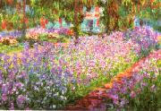 Claude Monet Artist s Garden at Giverny France oil painting reproduction